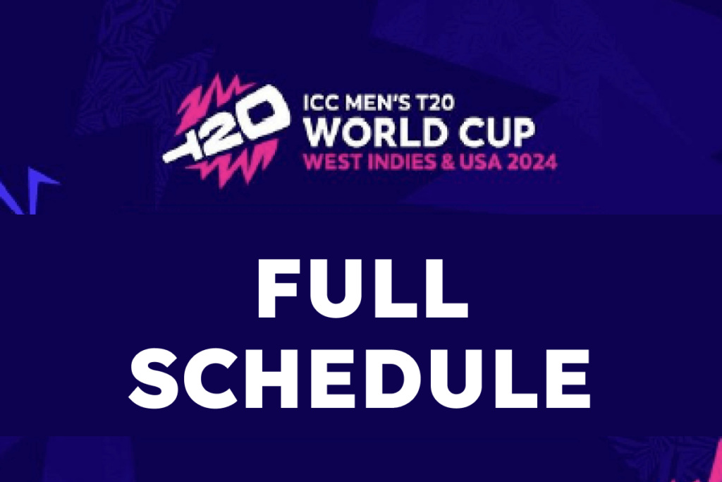 T20 World Cup 2024 Schedule Teams, Groups, Venues CricBeeps