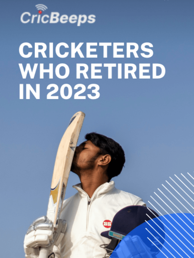 Cricketers who retired in 2023