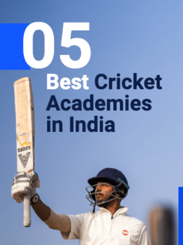 Top 5 Best Cricket Academies in India